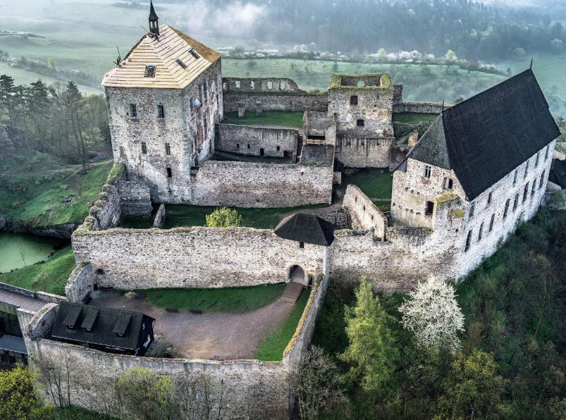 Žebrák castle, Točník, Czech Republic (Czechia)